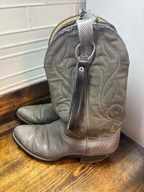Laredo Gray Cowboy Boots Size 9